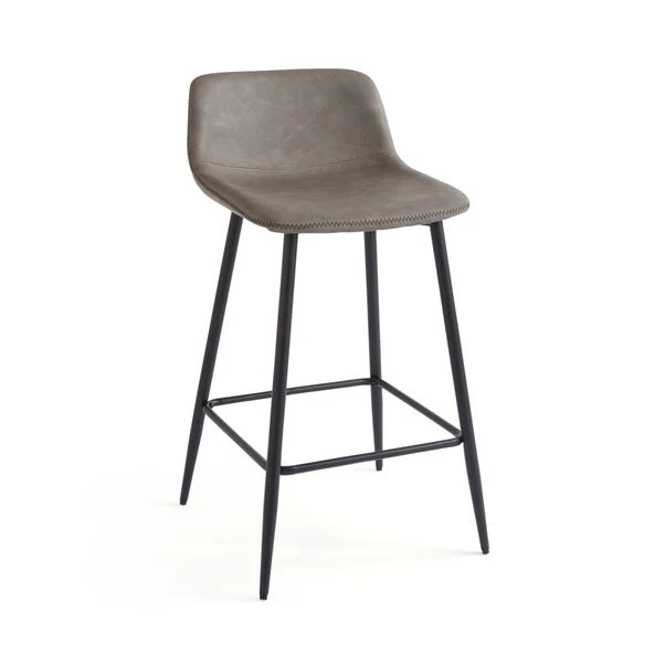 Jayden Counter Height Bar Stool, Faux Leather 8 Jayden Counter Height Bar Stool, Faux Leather - Image 6