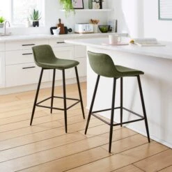 Jayden Counter Height Bar Stool, Faux Leather 36 Jayden Counter Height Bar Stool, Faux Leather -Online Furniture Store 30891310
