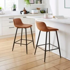 Jayden Counter Height Bar Stool, Faux Leather 29 Jayden Counter Height Bar Stool, Faux Leather -Online Furniture Store 30891311