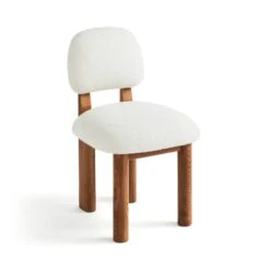 Adelita Dining Chair, Boucle -Online Furniture Store 30891337 alt07