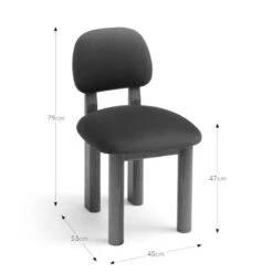 Adelita Dining Chair, Velvet 15 Adelita Dining Chair, Velvet -Online Furniture Store 30891339 alt09