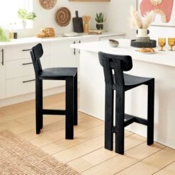 Cairo Counter Height Bar Stool, Stained Ash -Online Furniture Store 30891340 alt01