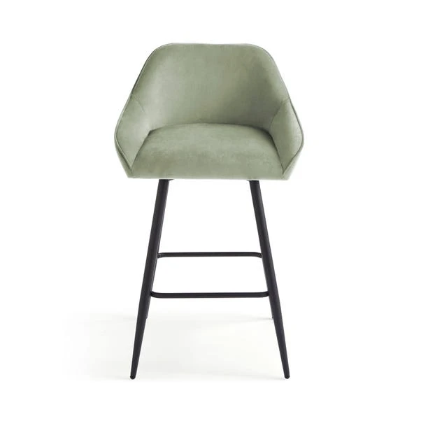 Radleigh Bar Stool, Velvet 7 Radleigh Bar Stool, Velvet - Image 5