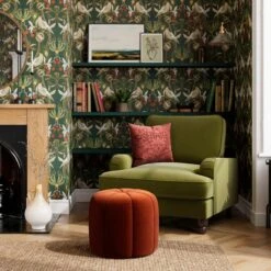 Pumpkin Velvet Footstool 20 Pumpkin Velvet Footstool -Online Furniture Store 30891422