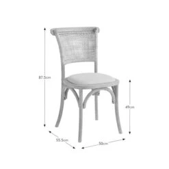 Florine Dining Chair, Natural -Online Furniture Store 30891460 alt08