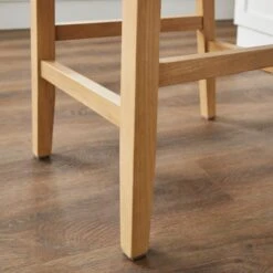 Oakley Counter Height Bar Stool, Tan Faux Leather 11 Oakley Counter Height Bar Stool, Tan Faux Leather -Online Furniture Store 30891497 alt02