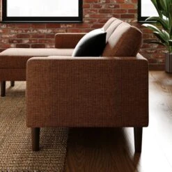 Jacob Corduroy Small Corner Chaise Sofa 24 Jacob Corduroy Small Corner Chaise Sofa -Online Furniture Store 30891785 alt02