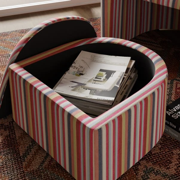 Tallie Woven Multi Stripe Occasional Chair 5 Tallie Woven Multi Stripe Occasional Chair - Image 3