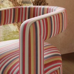 Tallie Woven Multi Stripe Occasional Chair 13 Tallie Woven Multi Stripe Occasional Chair -Online Furniture Store 30892652 alt03