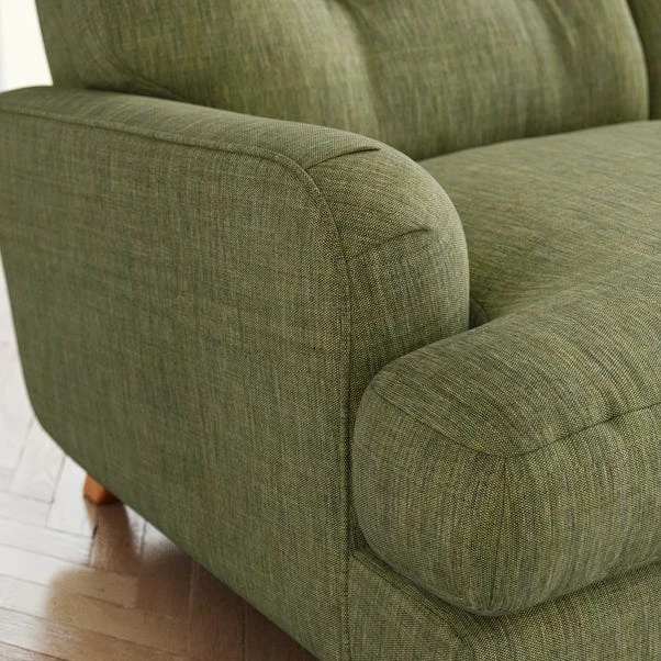 Martha Slub Faux Linen 4 Seater Sofa 16 Martha Slub Faux Linen 4 Seater Sofa - Image 14