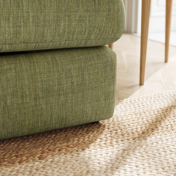 Martha 2 Seater Double Sofa Bed, Slub Faux Linen 18 Martha 2 Seater Double Sofa Bed, Slub Faux Linen - Image 16