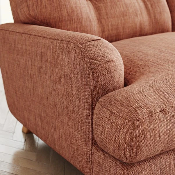 Martha Faux Linen 3 Seater Sofa 7 Martha Faux Linen 3 Seater Sofa - Image 5