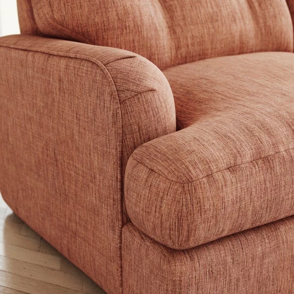 Martha 2 Seater Double Sofa Bed, Slub Faux Linen 6 Martha 2 Seater Double Sofa Bed, Slub Faux Linen - Image 4