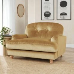 Martha Vintage Velvet Snuggle Chair 31 Martha Vintage Velvet Snuggle Chair -Online Furniture Store 30892934