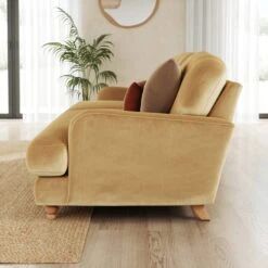 Martha Vintage Velvet 3 Seater Sofa -Online Furniture Store 30892936 alt02