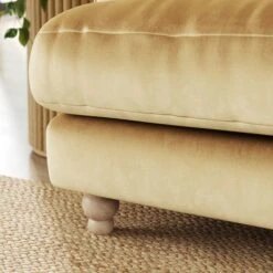 Martha Vintage Velvet 3 Seater Sofa -Online Furniture Store 30892936 alt04