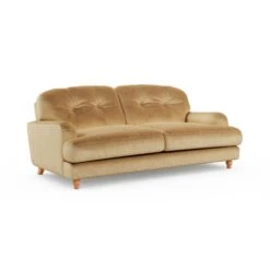 Martha Vintage Velvet 3 Seater Sofa -Online Furniture Store 30892936 alt06