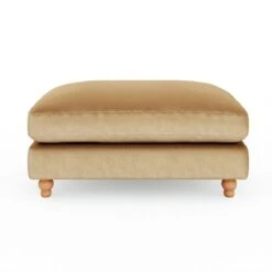 Martha Vintage Velvet Footstool -Online Furniture Store 30892941 alt02