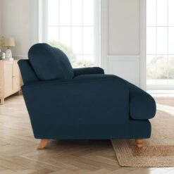 Martha Matte Plush Velvet 3 Seater Sofa -Online Furniture Store 30892960 alt02