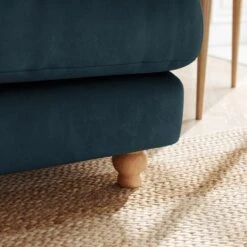 Martha Matte Plush Velvet 3 Seater Sofa -Online Furniture Store 30892960 alt04