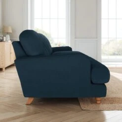 Martha Matte Plush Velvet 4 Seater Sofa -Online Furniture Store 30892961 alt02