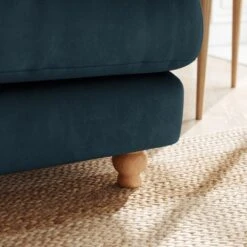 Martha Matte Plush Velvet 4 Seater Sofa -Online Furniture Store 30892961 alt04