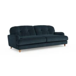 Martha Matte Plush Velvet 4 Seater Sofa -Online Furniture Store 30892961 alt06