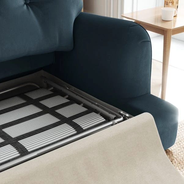 Martha Matte Plush Velvet 2 Seater Double Sofa Bed 14 Martha Matte Plush Velvet 2 Seater Double Sofa Bed - Image 12