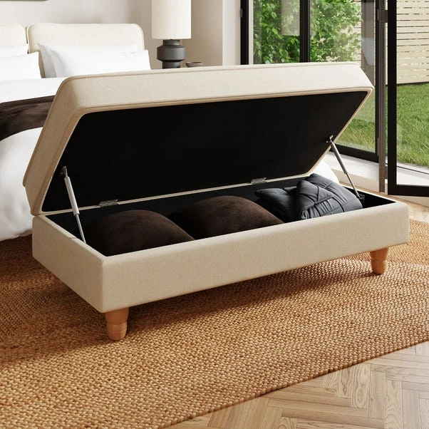 Beatrice Luna Long Footstool With Storage 5 Beatrice Luna Long Footstool With Storage - Image 3