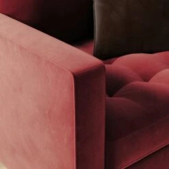 Zoe Velvet Armchair -Online Furniture Store 30893220 alt02