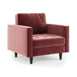 Zoe Velvet Armchair -Online Furniture Store 30893220 alt06