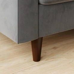 Zoe 4 Seater Corner Double Sofa Bed, Velvet -Online Furniture Store 30893243 alt04