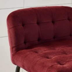 Bodie Counter Height Bar Stool, Velvet -Online Furniture Store 30893319 alt02