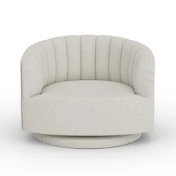 Elena Scalloped Swivel Chair -Online Furniture Store 30893331 alt06