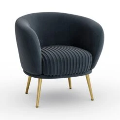 Bella Velvet Cocktail Chair -Online Furniture Store 30893349 alt07