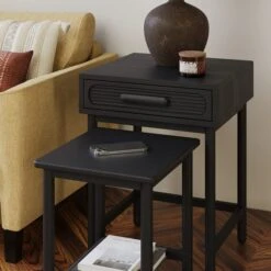 Khari Nesting Side Tables, Mango Wood -Online Furniture Store 30893658 alt02