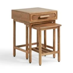 Khari Nesting Side Tables, Mango Wood -Online Furniture Store 30893660 alt04