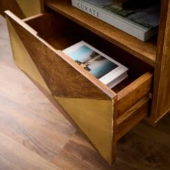 Zadie Corner TV Unit For TVs Up To 42", Mango Wood -Online Furniture Store 30893737 alt04