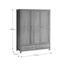 Olney Triple Wardrobe -Online Furniture Store 30894654 alt09