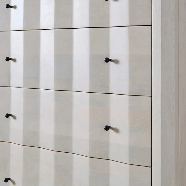 Willa 5 Drawer Chest, Mango Wood 6 Willa 5 Drawer Chest, Mango Wood - Image 4