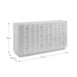 Willa 6 Drawer Chest, Mango Wood -Online Furniture Store 30894961 alt09