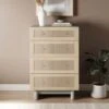 Maeva 4 Drawer Chest, Light Oak Effect 2 Maeva 4 Drawer Chest, Light Oak Effect -Online Furniture Store 30896308