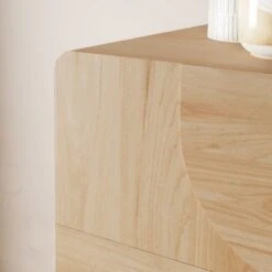 Aldo 3 Drawer Chest, Light Oak 12 Aldo 3 Drawer Chest, Light Oak -Online Furniture Store 30897775 alt03