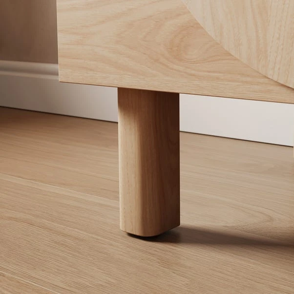 Aldo 3 Drawer Chest, Light Oak 7 Aldo 3 Drawer Chest, Light Oak - Image 5