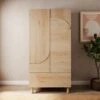 Aldo Double Wardrobe, Light Oak -Online Furniture Store 30897777