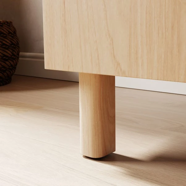 Aldo Double Wardrobe, Light Oak 6 Aldo Double Wardrobe, Light Oak - Image 4