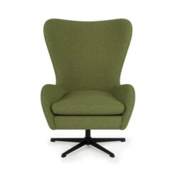Kuvert Soft Marl Swivel Chair, Moss -Online Furniture Store 30899582 alt02