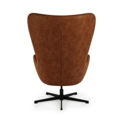 Kuvert Faux Leather Swivel Chair, Tan 14 Kuvert Faux Leather Swivel Chair, Tan -Online Furniture Store 30899583 alt04