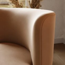 Modern Curves Velvet Occasional Chair -Online Furniture Store 30901490 alt02