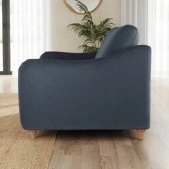 Hattie Matte Plush Velvet Snuggle Sofa -Online Furniture Store 30901818 alt01